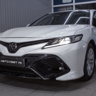 Замена штатных led линз Toyota Camry XV70