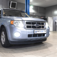 Ford Escape - замена противотуманных фар на новые