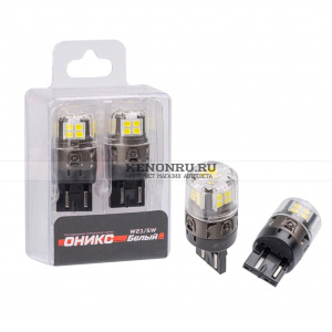 LED лампы W21/5W Optima Premium LED ОНИКС, WHITE, 5500K  