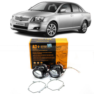 Би лед линзы для Toyota Avensis 2 (2007-2009) (рестайлинг)  