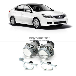 Биксеноновые линзы в Renault Latitude (2010-2013) AFS  